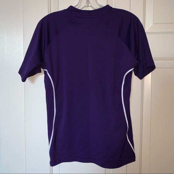 Under Armour purple t-shirt size small - Picture 2 of 3
